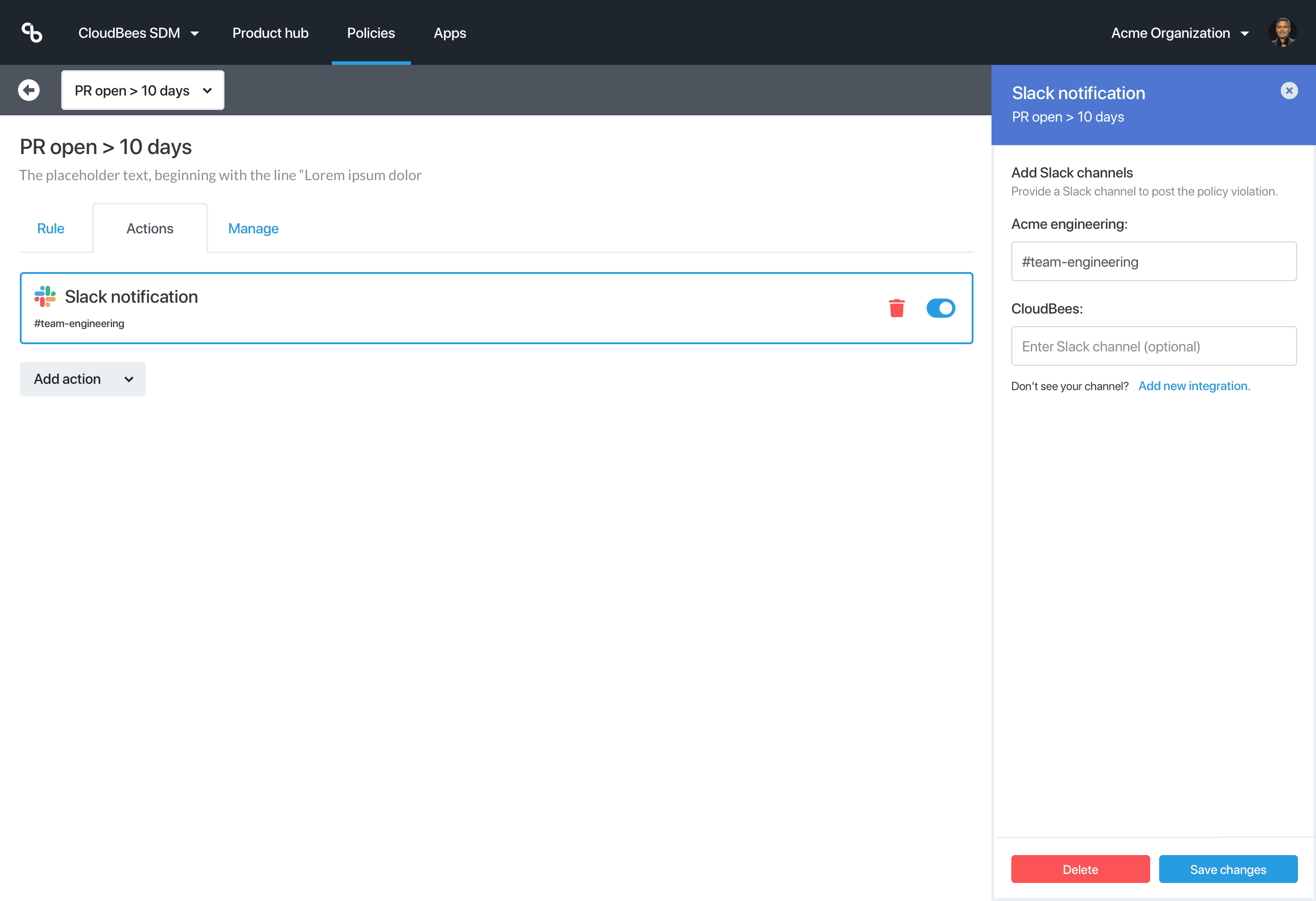High-Fidelity Policy Editor