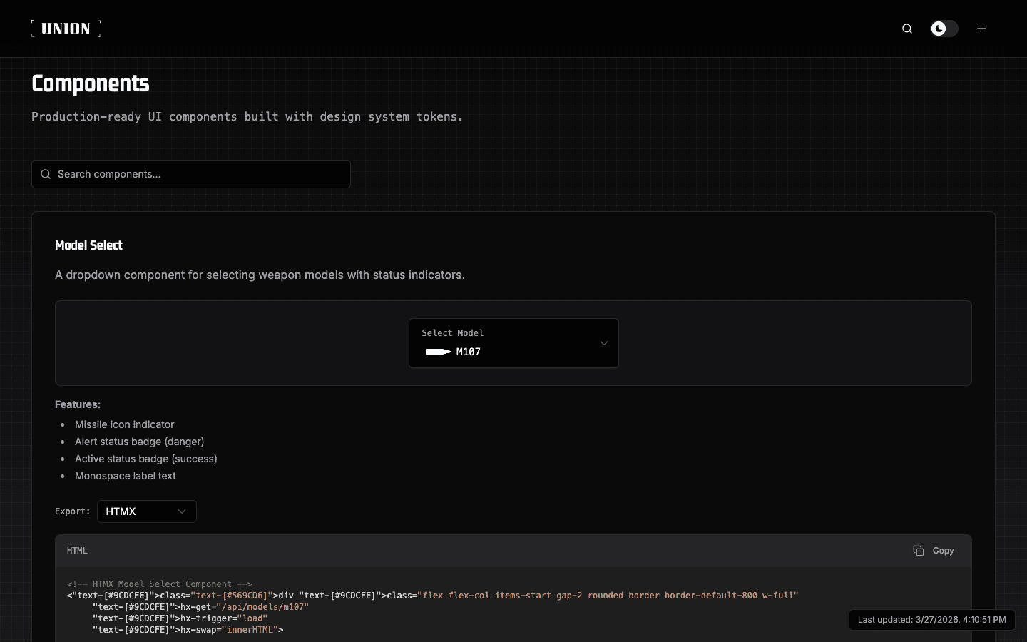 Production-Ready Components